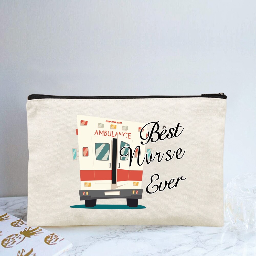 Torby kosmetyczne kobieta kosmetyczka plaża pielęgniarka serii organizator podróży Case makijaż Bagi Party Bagd prezent ślubny Lady makijaż przypadki: Nurse 004