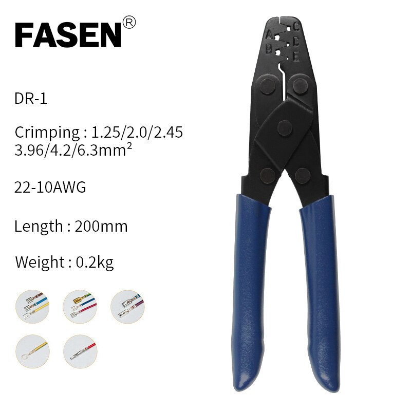 Iws -1424a dr -1 crimping tång för molex stil delphi amp tyco terminaler crimper automotive terminal crimp ledningsnät verktyg