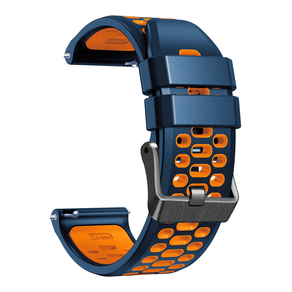 Correa de silicona de 24mm para TicWatch Pro 5, accesorios de repuesto para pulsera TicWatch Pro 5