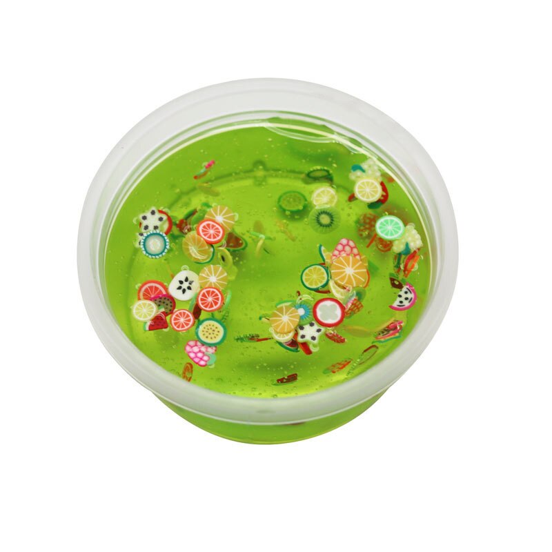 70g blandiblú transparente Lizun cristal transparente Slime alivio del estrés juguete interesante DIY relleno gelatina cubo Slime aditivos para rebanadas: 6