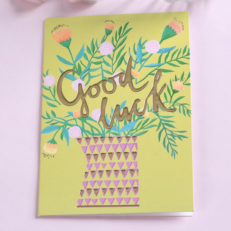 Einfache und kreative grußkarten danke karte enthält ein umschlag und eine leere innenseite Farbe gedruckt Mini karte
