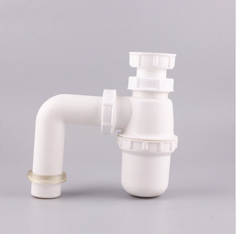 Bathroom basin sink trap plastic bottle kitchen basin drainer kitchen sink drain fitting sink drain deodorizing 1-1/2