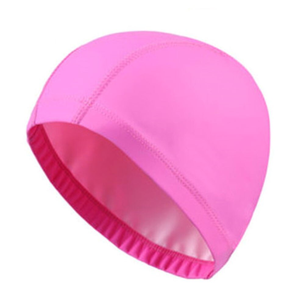 tissu en polyuréthane imperméable élastique protéger les oreilles cheveux longs sport natation piscine chapeau bonnet de natation taille libre pour hommes femmes adultes: 10
