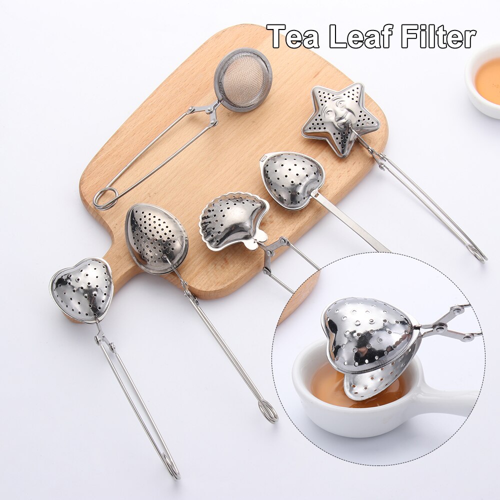 1PC Stainless Steel tea infuser Mesh Reusable Tea Bag Firmly Filter Tea strainer Mug Teapot Gadgets Durable Teaware
