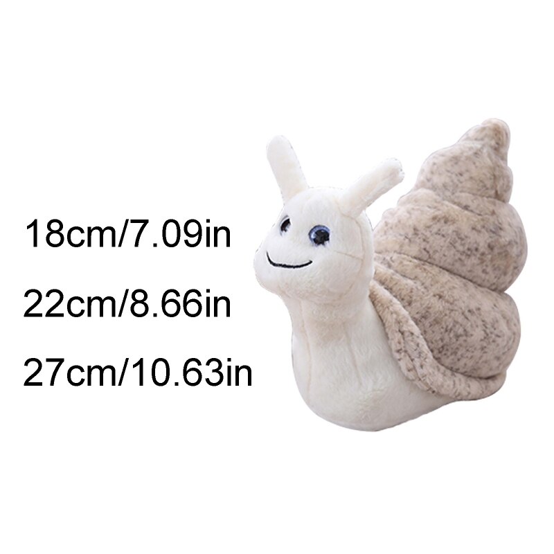 Slak Conch Knuffel Kussen Soft Gevulde Pop Dier Thuis Sofa Decoratie Kids Aanwezig