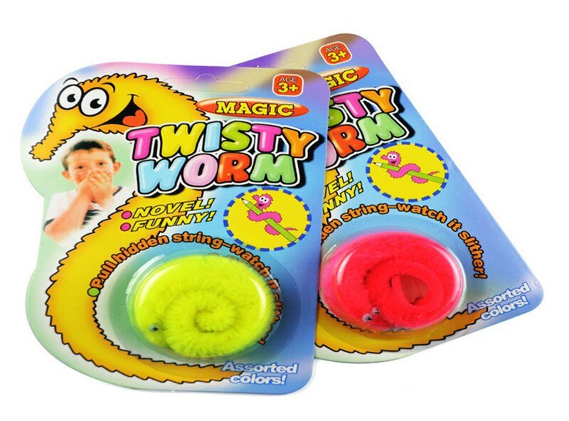 [VIP] 100 pz/lotto Verme Magico Bambini Giocattolo di Trucco