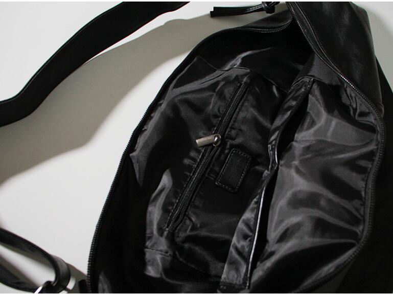 Herre skuldervesker skinn store håndvesker crossbody-vesker for menn messenger-vesker håndvesker herre svarte vesker sac a main