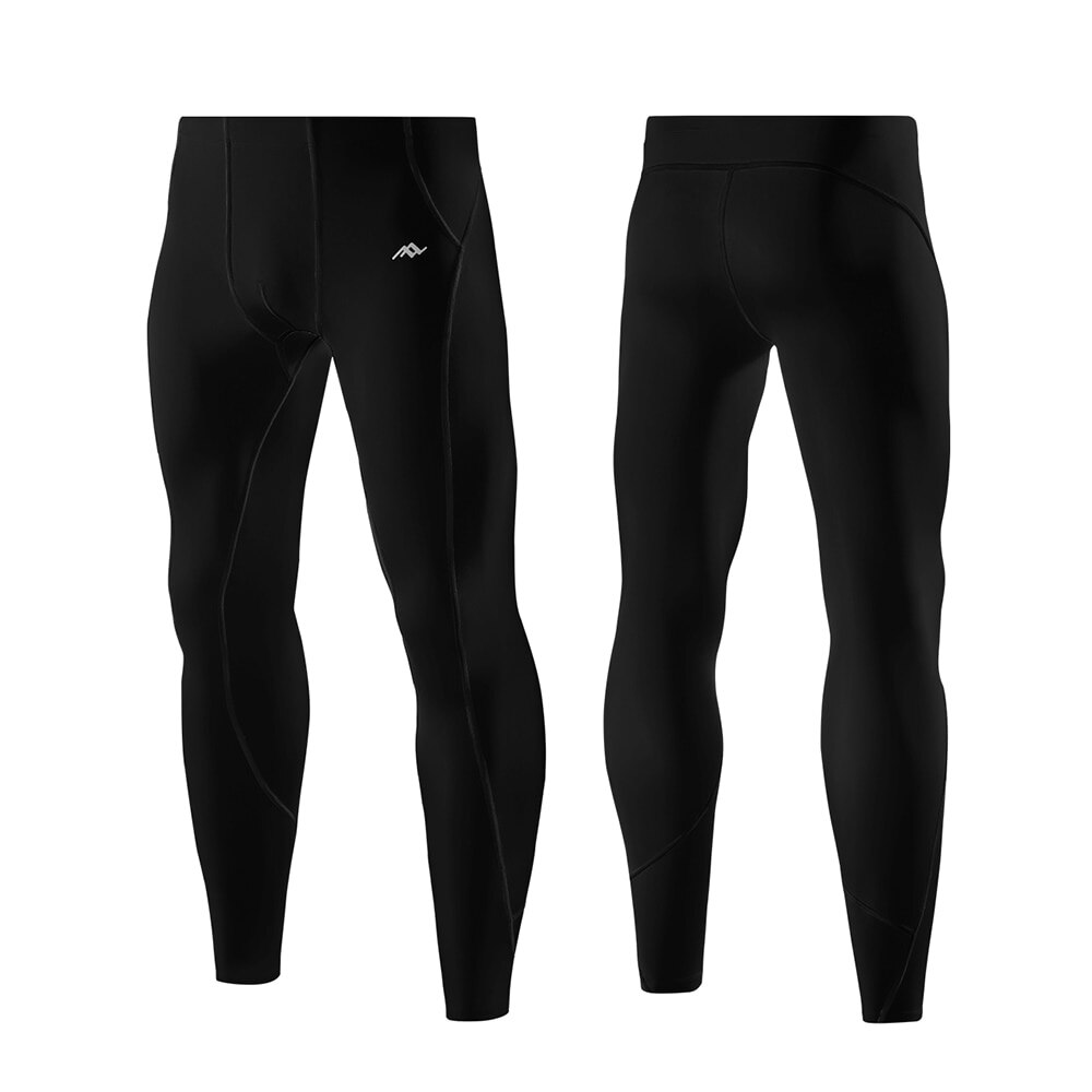 Primavera inverno novo 2018 calças de compressão homem trousersquick pele seca collants base sob camada esportes correndo calças longas: XXXL