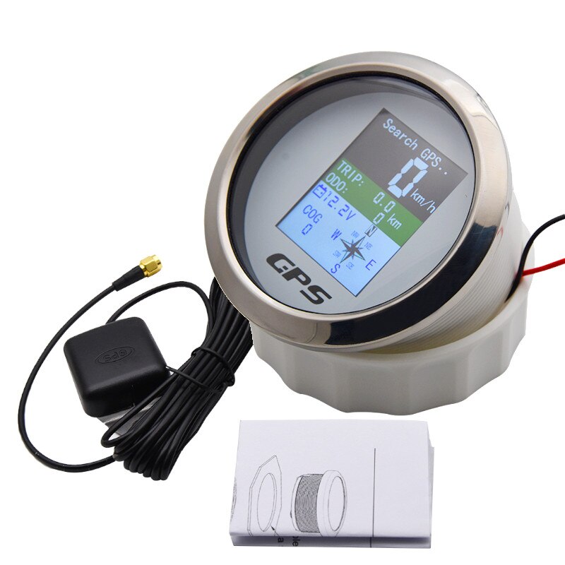 Qiilu Multifunctionele Gauge 85mm RPM Toerenteller Snelheidsmeter