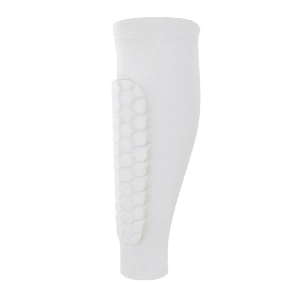 Protège-tibias Football Avec Manchon De Compression – Coussinets Nid D'abeille