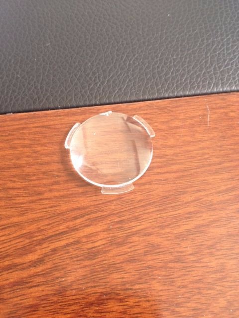 100pcs 25mm Diameter Double-Convex Acrylic Lens for The Newest Google Cardboard V2 Lenses with 45mm focal