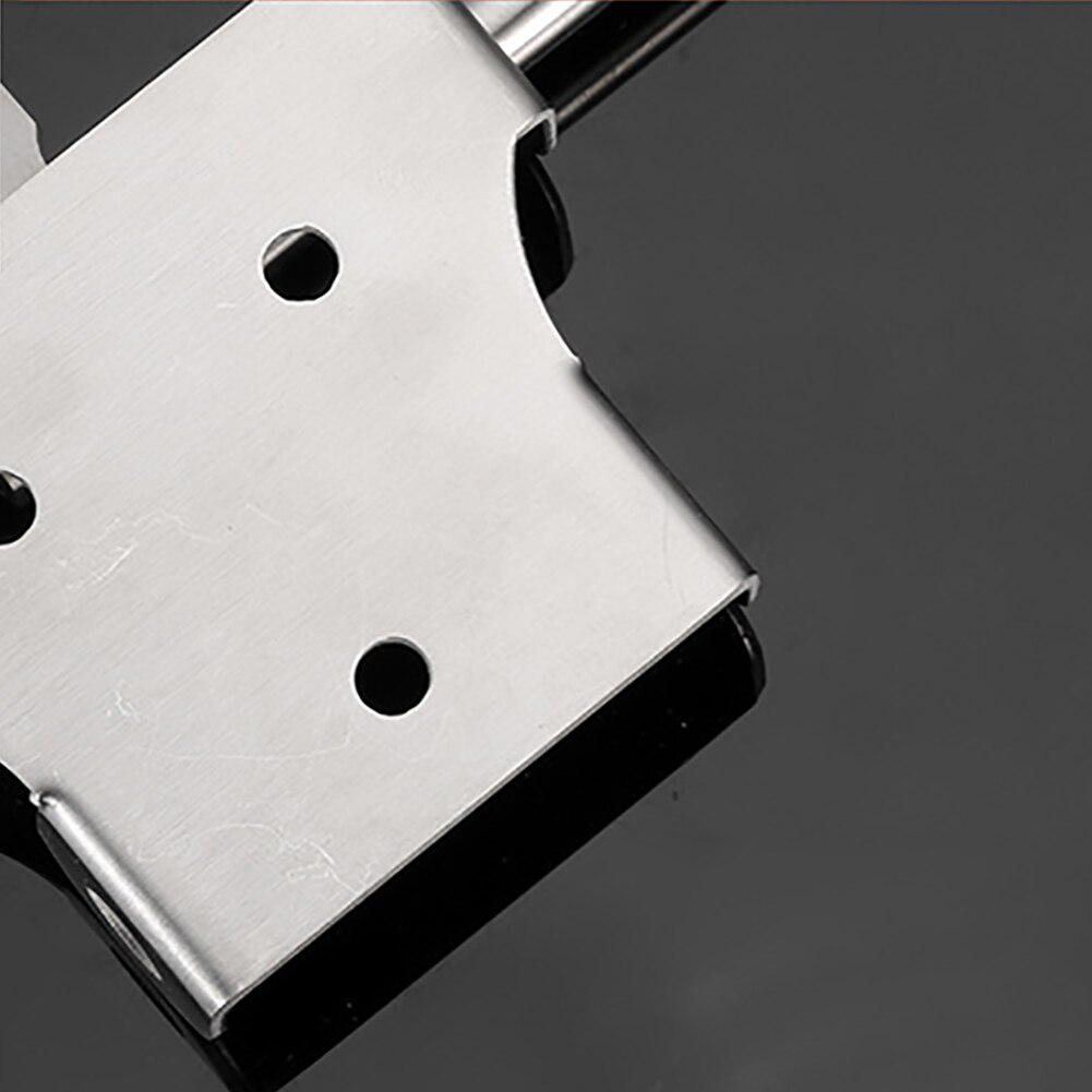 Hardware Safety Practical Lock Gate Stainless Steel Staple Slide Bolt Durable Home Door Latch Trumpet Hasp Anti-theft