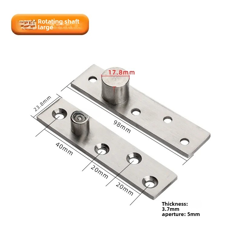 Stainless Steel 360 Degree Rotating Hinge Wooden Door Upper And Lower Hinge Earth Hinge Positioner Invisible Dark Secret Door Hi: PURPLE