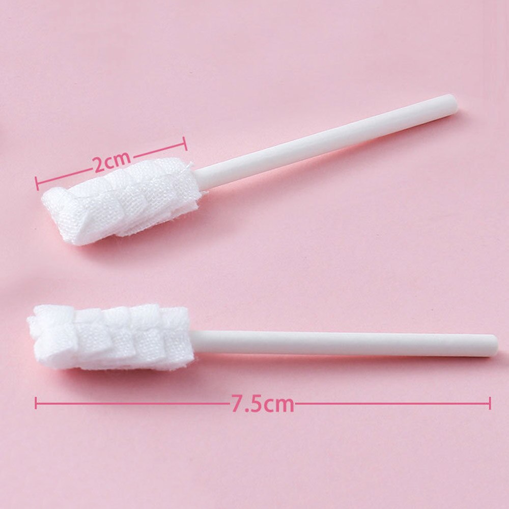 30 szt. Bezpieczne szczoteczki robić czyszczenia języka dla niemowląt jednorazowe szczoteczki robić zębów z papieru