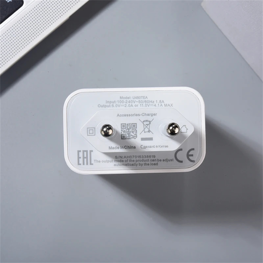 Tecno 45W Fast Charger EU Quick Charge Power Adapter USB Type C Cable For Tecno Spark 30 20 10 Pro+ Camon 20 30S 40 Pro Pova 6 5