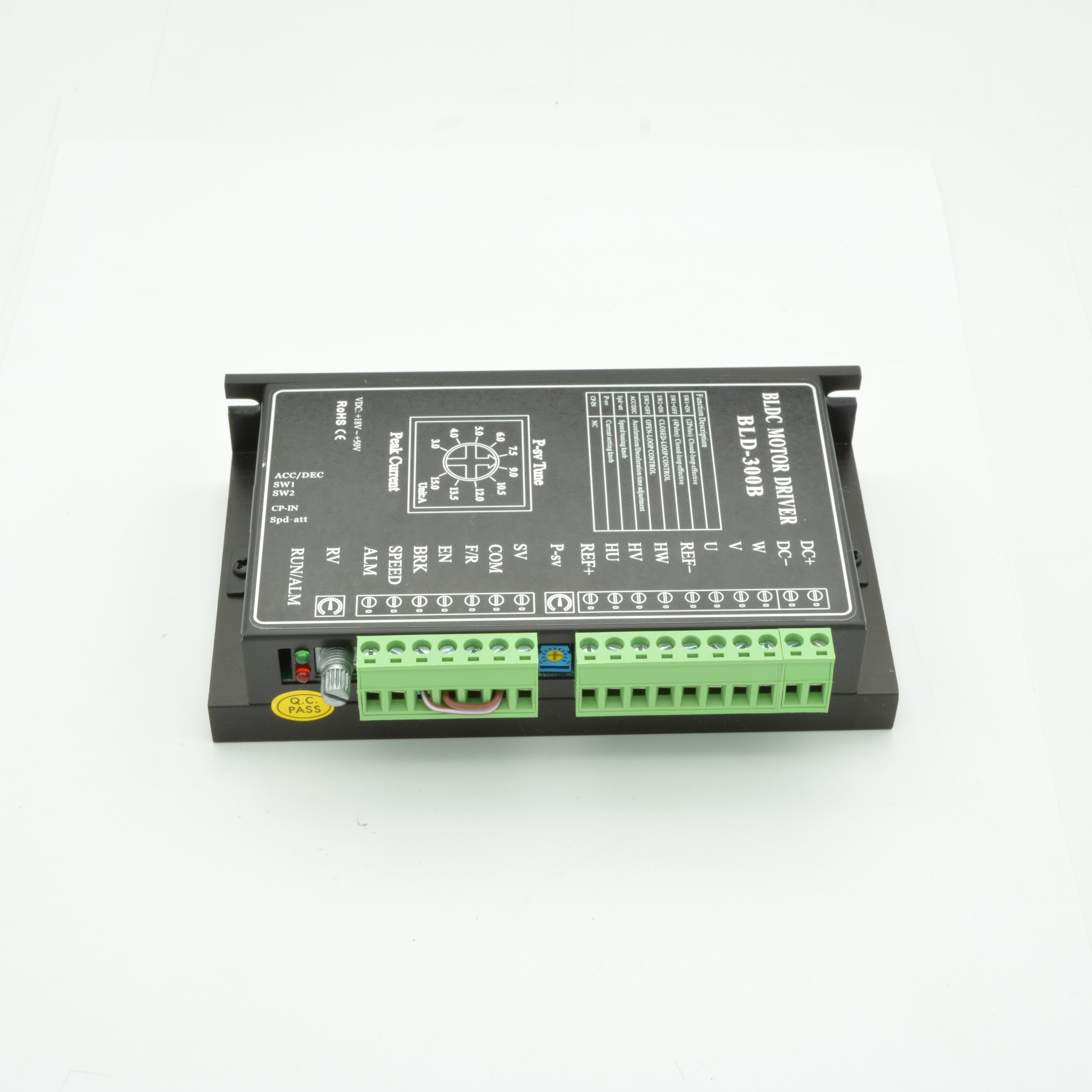 Bldc Motor Driver BLDC-5020 24V 36V 48V Borstelloze Dc Motor Driver 500W 24-50 Vdc