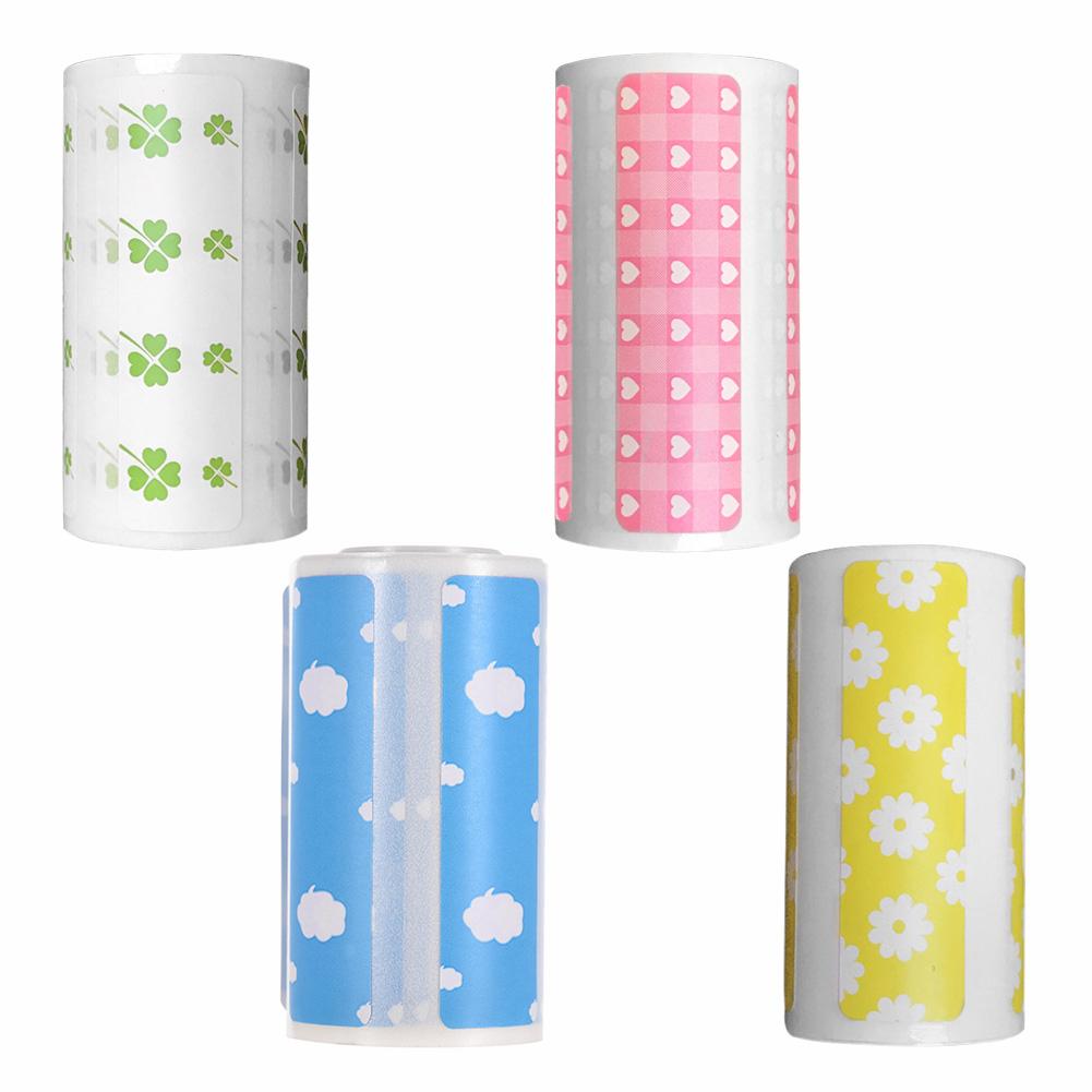 3 rollen cartoon direct thermische etiketten 50 x 15mm etiketformaat sterke kleefsticker voor peripage  a6 a6s a8 pocket thermische printer