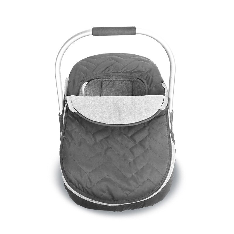 Fleece baby korg bilstol täcker vinter tjocka sammet höst varma newbrons kokong korg fotmuff i baby resor utomhus