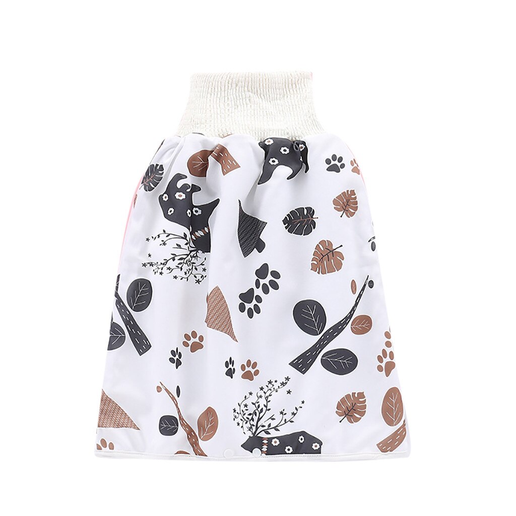 Comfy Reusable Diaper Skirt Shorts Childrens Diaper Skirt Shorts 2 In 1 Waterproof Absorbent Cloth Diapers Skirt Baby: G / 0-4 Years