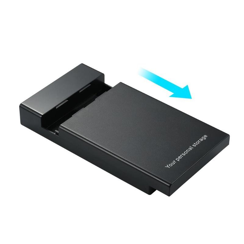 Caja de disco duro externo HDD SDD de 3,5 pulgadas, caja de disco duro USB 3,0 a SATA III de 6Gbps, compatible con disco duro de escritorio portátil de 3,5/2,5 pulgadas