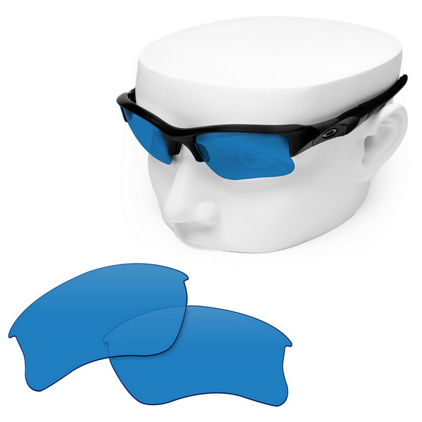 OOWLIT Polarized Replacement Lenses for-Oakley Flak Jacket XLJ Sunglasses