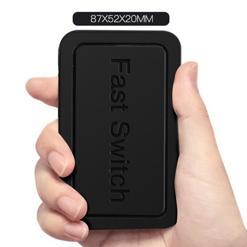 100M Desktop Network Switch RJ45 Gigabit Ethernet 5 Port LAN Desktop Fast Ethernet HUB Shunt Adapter For Monitor