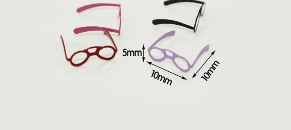 Miniatuur play scène model poppenhuis accessoires Mini bril model