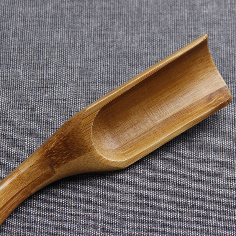 1pc chinese kungfu bamboe thee koffielepel schep matcha poeder theelepel schep 18*3cm