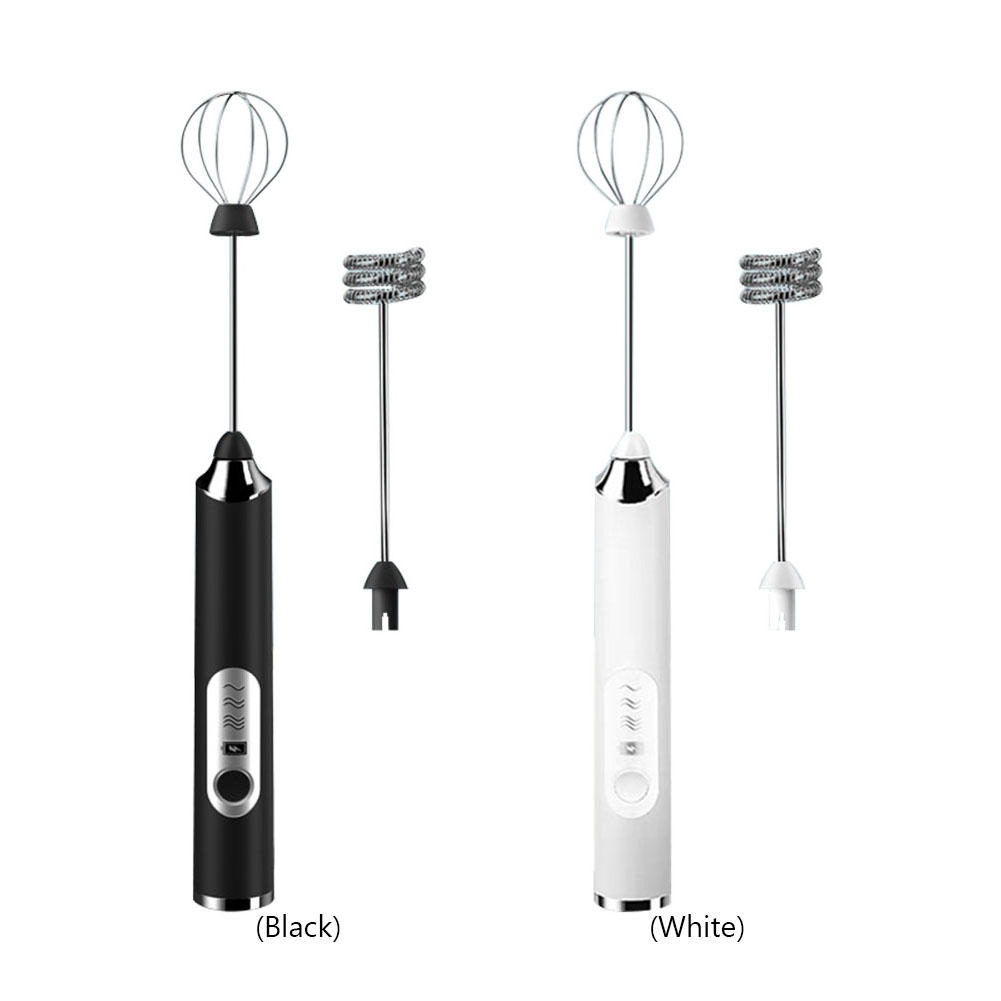 Agitador eléctrico de mano para cocina, Espumador de leche, cabezal agitador, mezclador, agitador de café, herramienta, novedad, 1 ud.