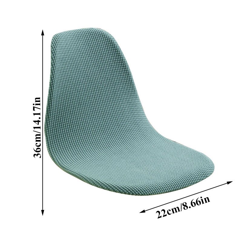 Housse de siège pour chaise Eames, lavable, amovible, sans accoudoirs, pour Banquet, maison, hôtel, 1 pièce