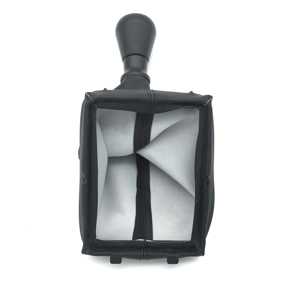 1pcs Car Gear Shift Knob Shift Handball Dust Jacket Gear Shift Lever Dust Cover For Peugeot 206 406