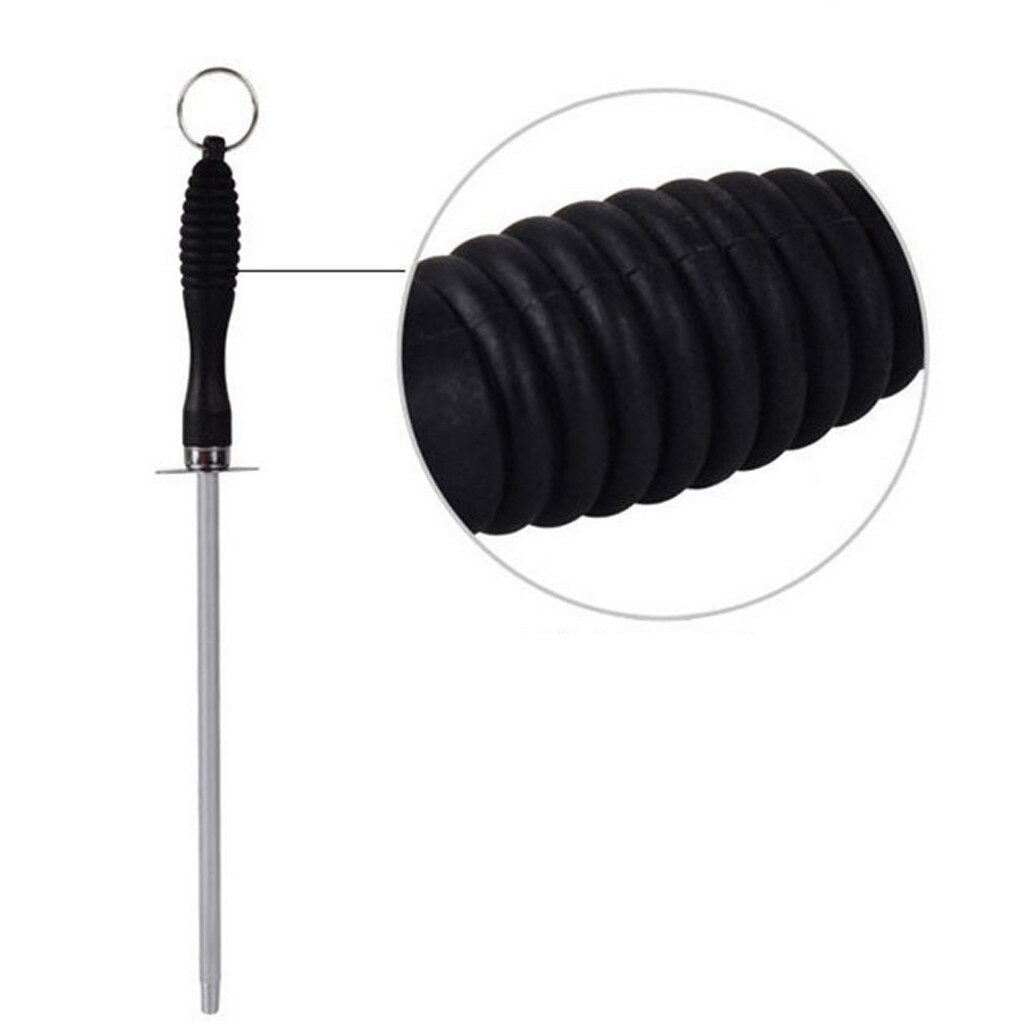 10 "Keramische Staaf Messenslijper Stok Met Abs Handvat Slijpen Voor Chefs Staal Messen Keuken Assistent Helper Musat Gereedschap