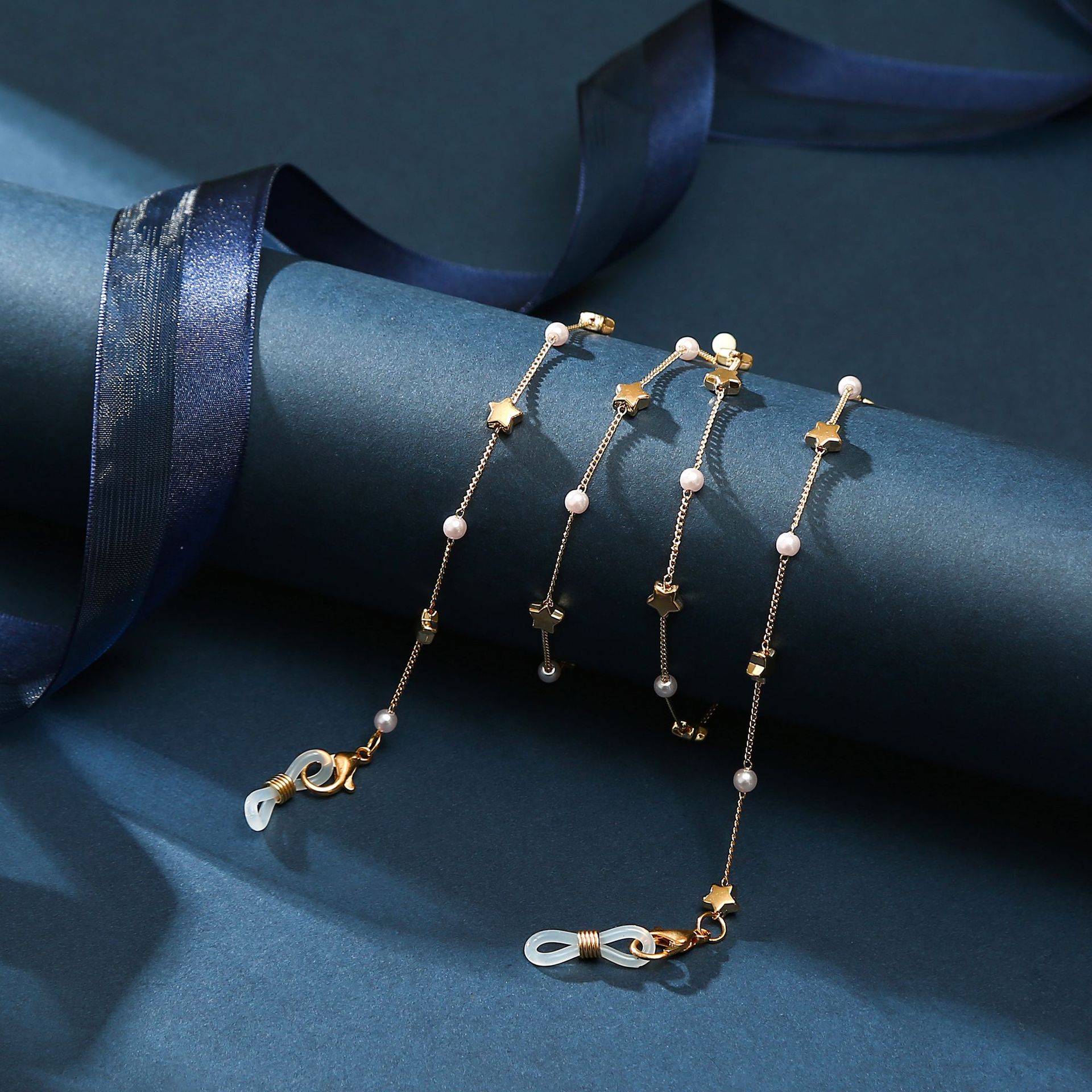 2022 Mode Parel Masker Kettingen Glazen Ketting Cross Brillen Zonnebril Bril Metalen Ketting Holder Cord Lanyard Ketting: 7