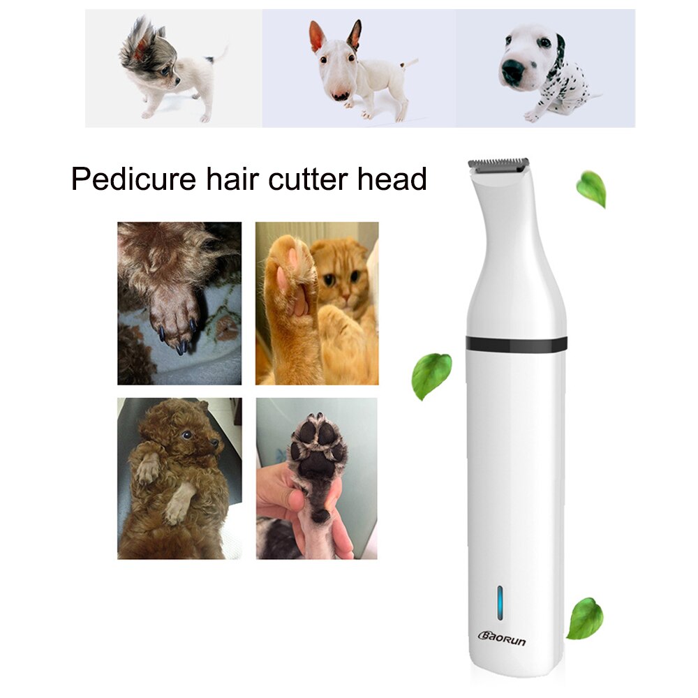 Bao Run N5 chien électrique griffe ongles outil de toilettage pour animaux de compagnie ongles pattes meuleuse Clipper Auto pédicure dispositifs pour chiens et chats