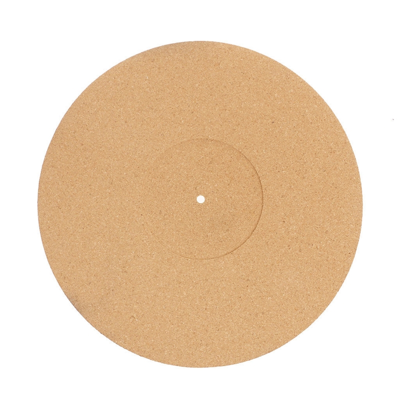 594F Kork Gummi Plattenspieler Teller matt Slipmat Anti-Statische Für 12 zoll LP Vinyl Rekord
