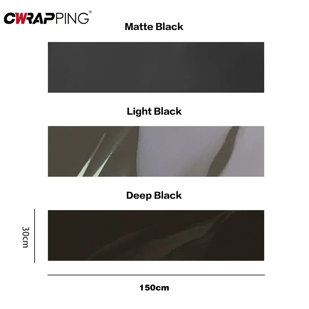 Pegatina parasol para parabrisas de coche, película de vinilo negra para ventana delantera, protección Anti-UV, suministros de verano para accesorios de coche