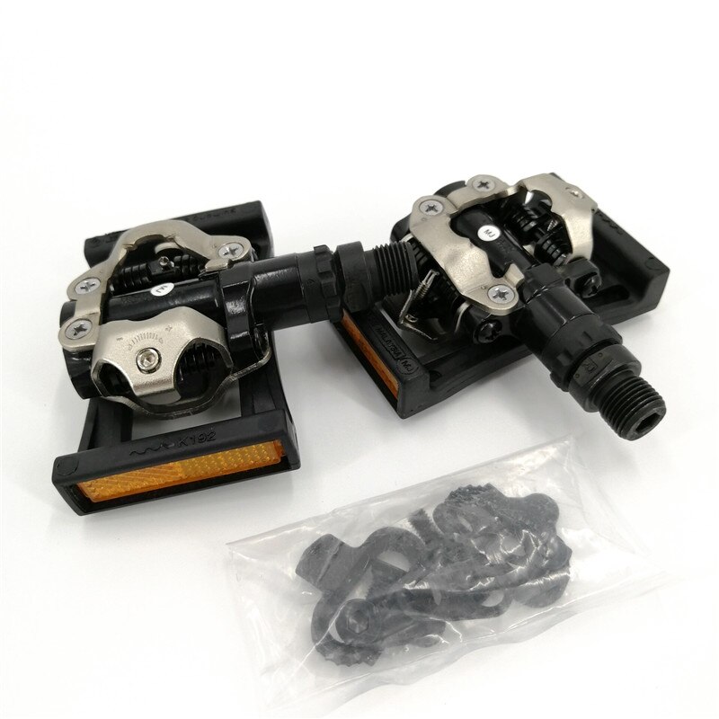 Pedales originales SPD M520, Pedal de bloqueo automático, PD-M520 de rodamiento con abrazadera, accesorios de bicicleta de montaña y de carretera