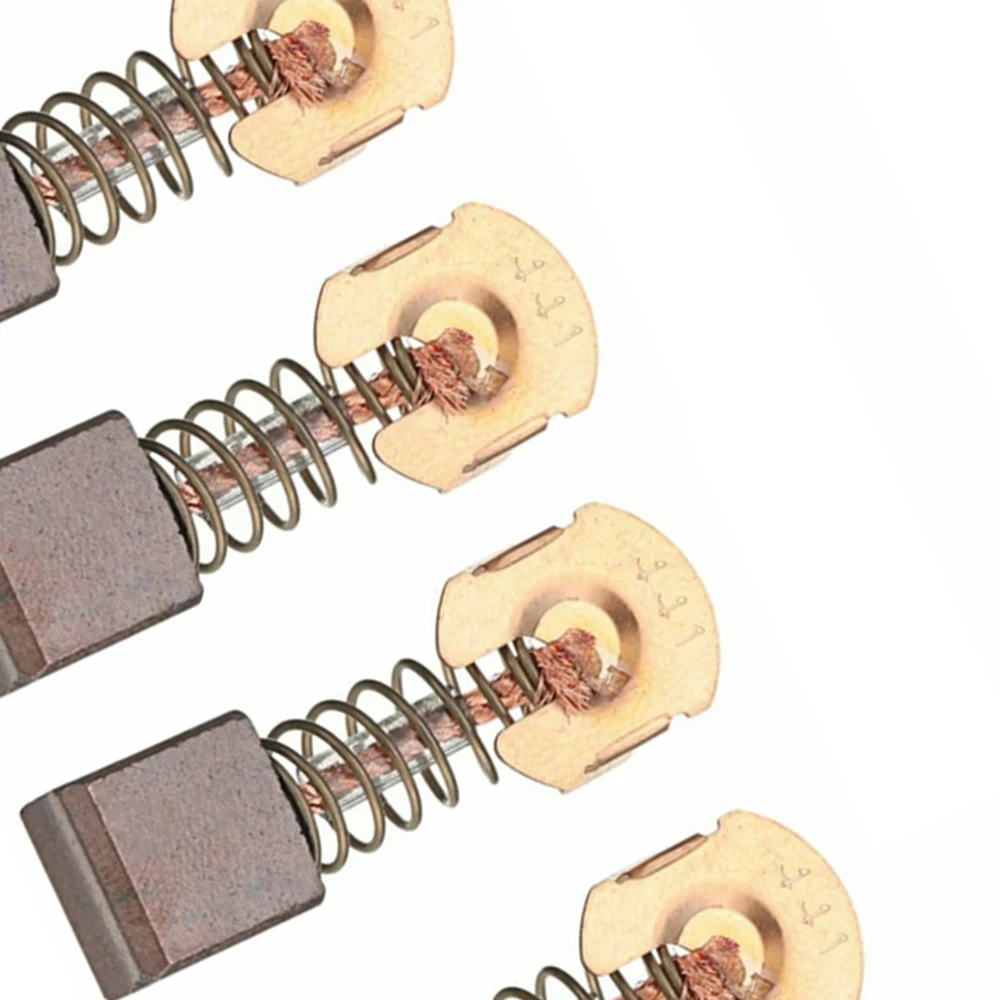 For MAKITA CB441 CB432 DTW450 DSS611 DSS610 BSS611 BSS610 Carbon Brushes Set of 4 Brushes Copper and Carbon Material