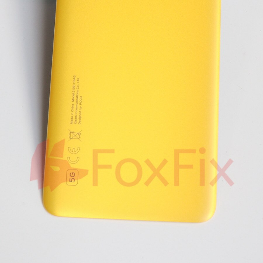 Original For Xiaomi POCO M4 Pro 5G Back Battery Cover Rear Door Housing Case Replacement For POCO M4 Pro 5G 21091116AG MZB0BGVIN