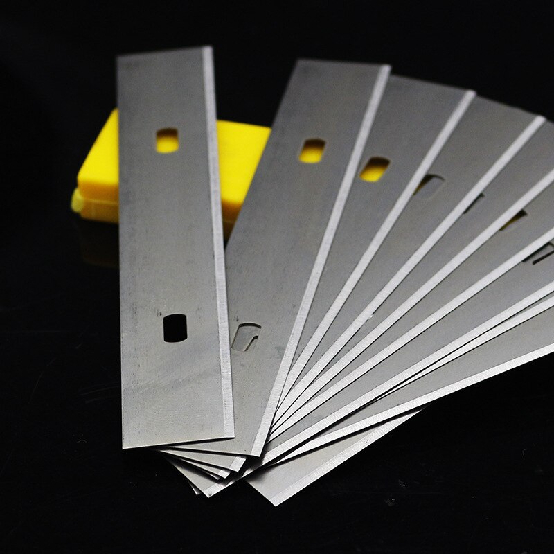 2 pièces 4 pouces lame de rasoir tuile grattoir plancher mur grattoir lame de rasoir grattoir avec 10 pièces lames de rasoir de rechange