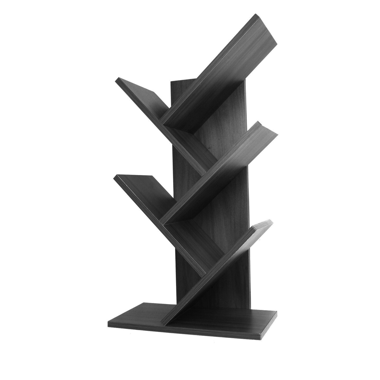 Simple modern space space bookshelf simple table student bookcase floor multi layer Book rack: B