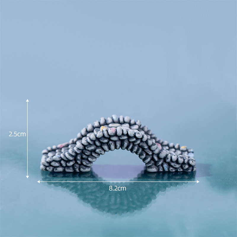 Cave Model 1:87 Scale DIY Sand Table Model Railway Train Tunnel Garden Miniatures Figurines Art Crafts For Home Decor: Yellow