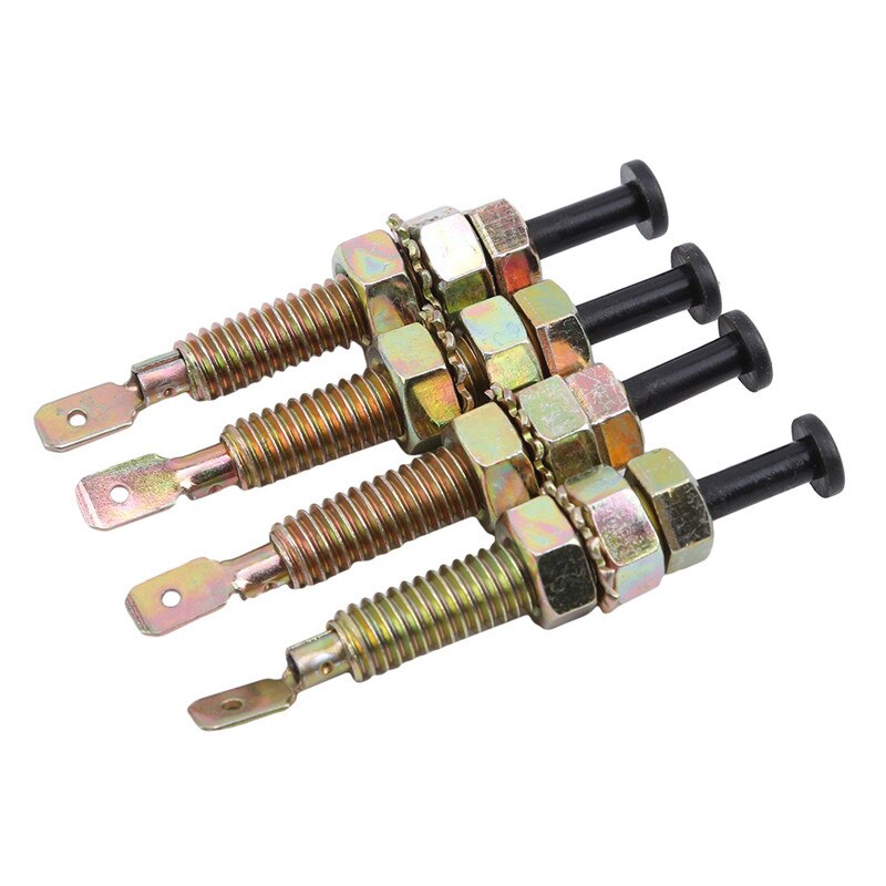 4pcs Car Hood Pin Switche Universal Engine Car Auto Trunk Bonnet Door Jamb Pin Switch Adjustable