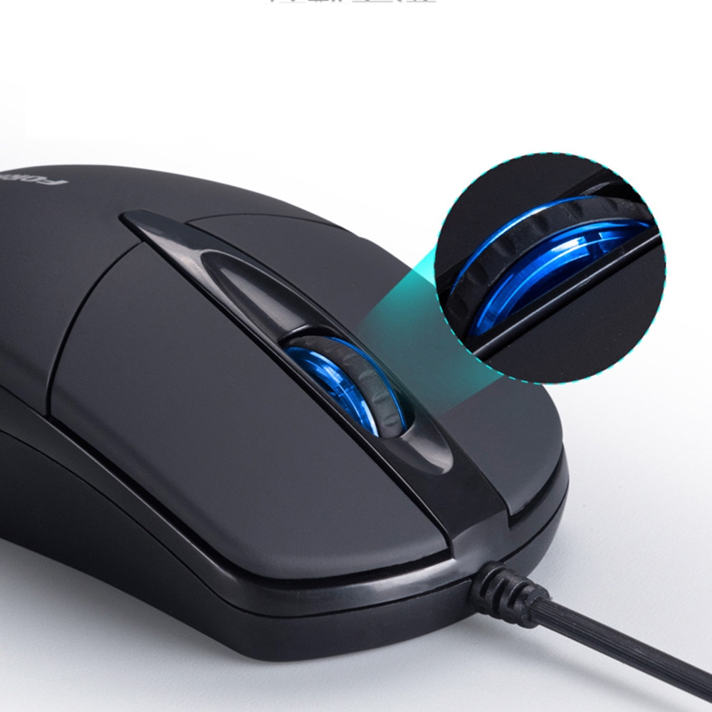 Mouse 3 Button 1200 DPI USB Wired Silent Optical Gaming Mouses For PC Laptop Wired Mouse