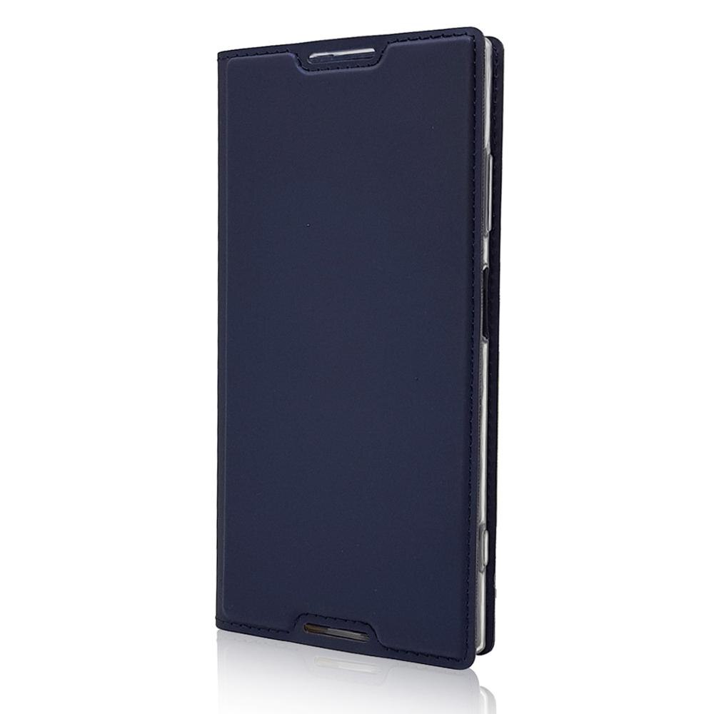 Xa1 plus capa traseira de couro, capa para sony xperia xa xa1 ultra f3111 g3221, capa flip de couro para sony xa1 coque de concha g3112: XA1 Plus / Azul