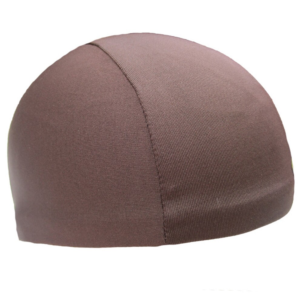 Unisex de secado rápido transpirable sombrero casco de motocicleta gorra interior de carreras gorro gorra bajo casco motocicleta máscara facial engranajes de protección: Coffee