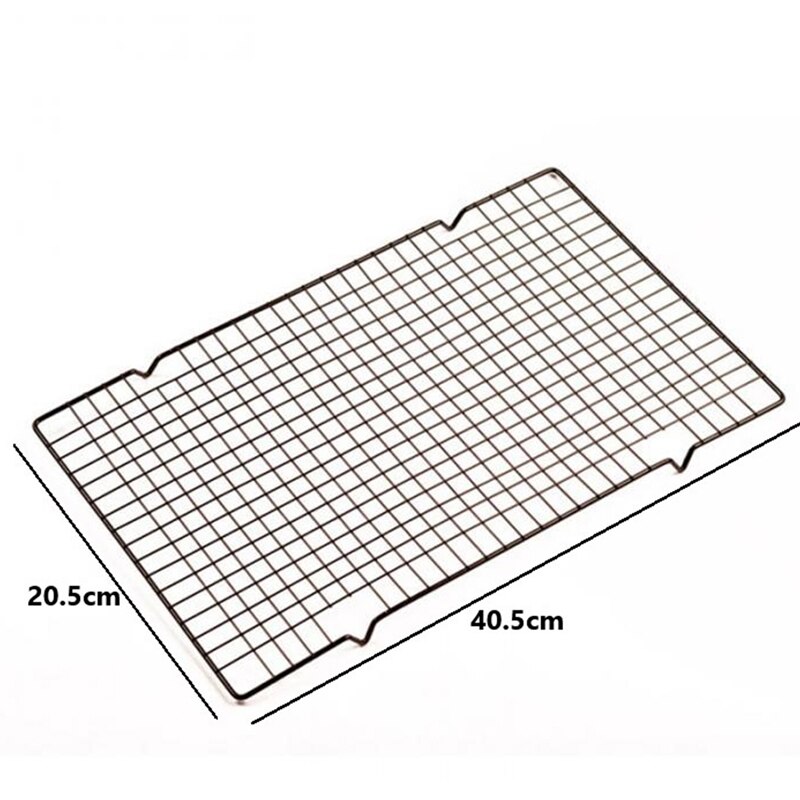 Grille de refroidissement pour biscuits, pain, gâteau, grille de refroidissement, outil de cuisson: L