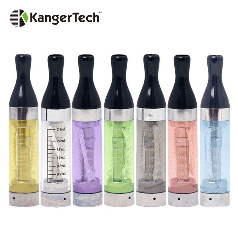 Clearance 100% Original Kangertech T2 EGo CC Clearomizer 2.4ml Capacity Compatible With ego series Battery E-cig Atomizer