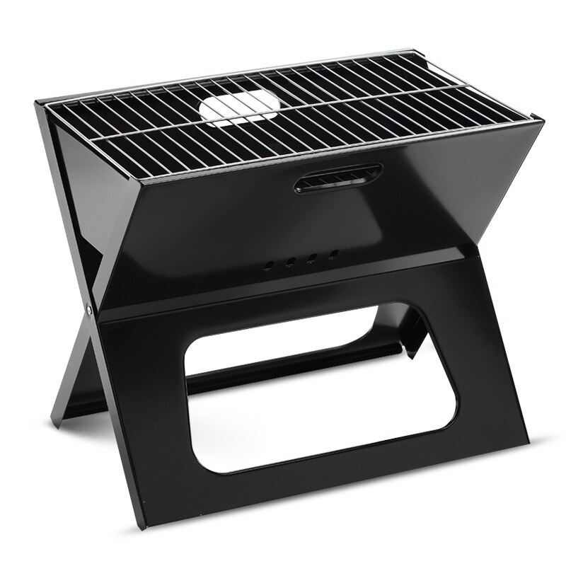 Haide®Barbacoa plegable en forma de X, jardín, acampada, estufa para hacer Parrilla, calentador o Churrasqueira, parrilla comercial, Kebab