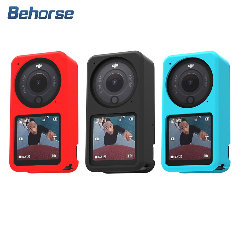 DJI Action 2 Soft Silicone Case Dustproof Protective Case Anti Frame Shell for DJI Osmo Action 2 Sports Camera Accessories